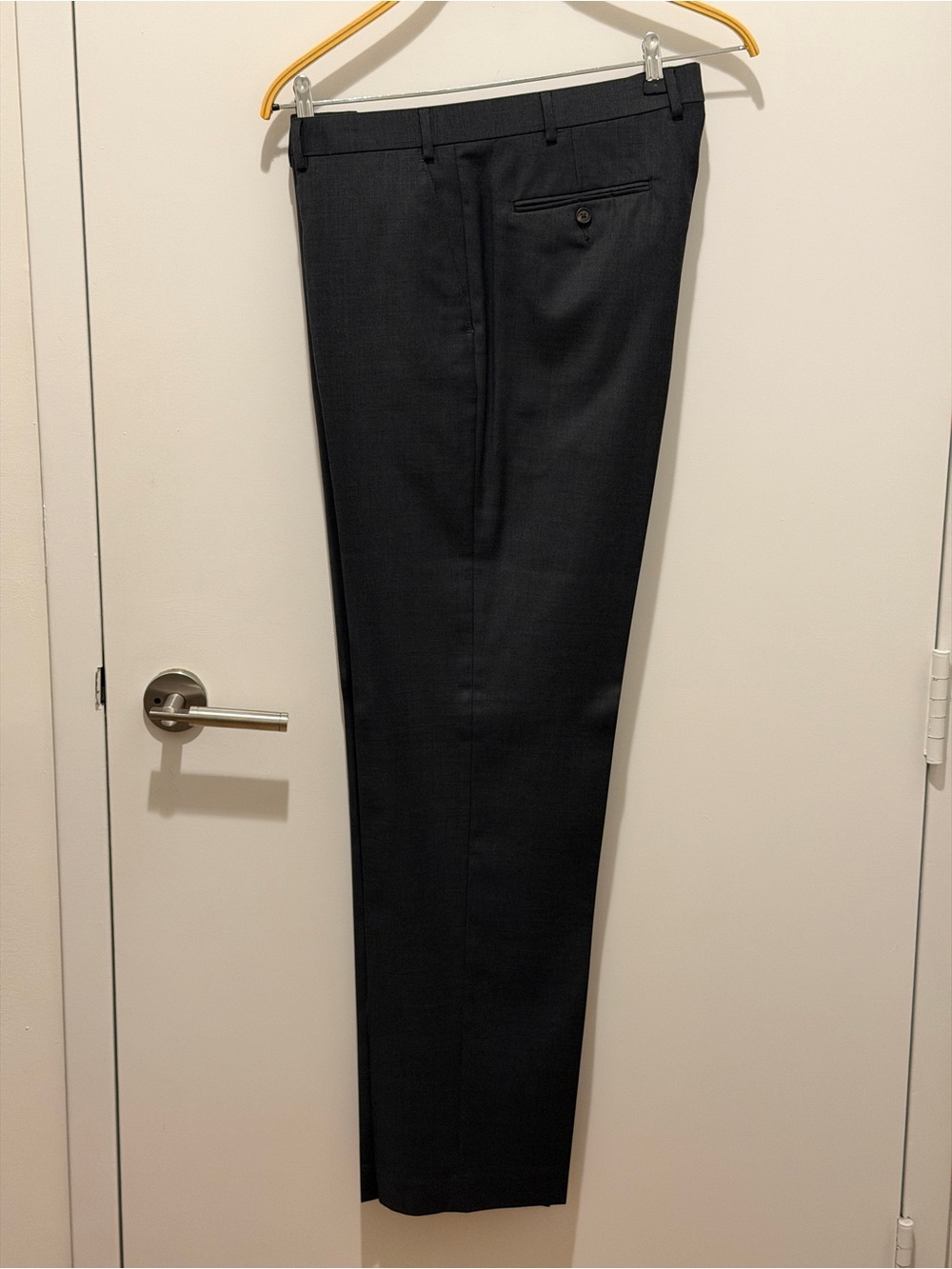 Ralph Lauren Men's Black Wool Trousers